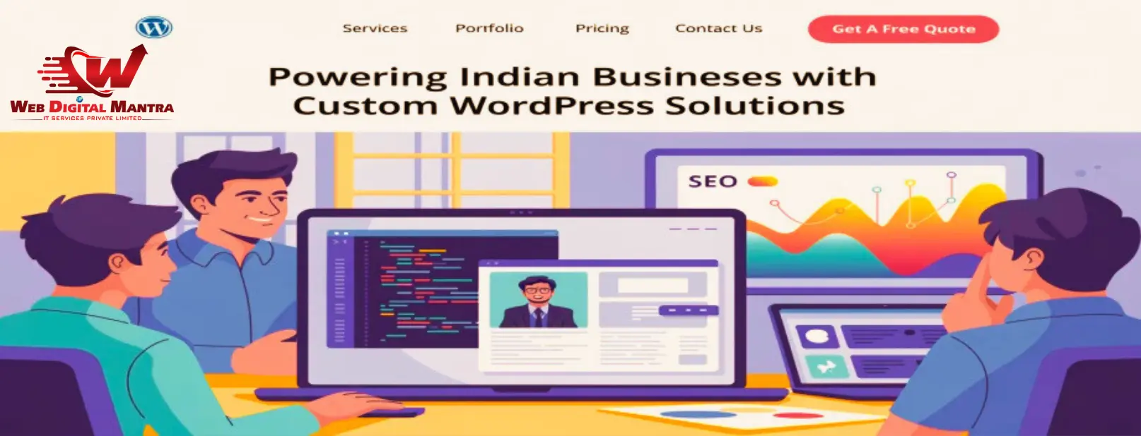 Custom WordPress Website Development Services in India for Business Growth